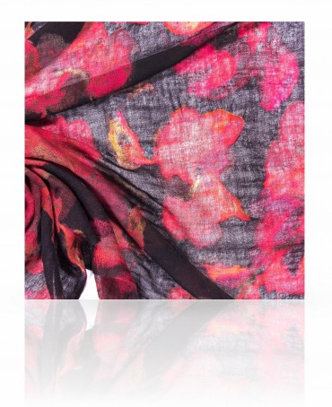 Палантин Женский W-BIGFLOWER/BL